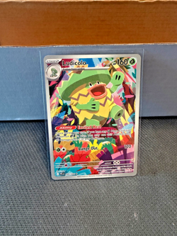 Pokemon TCG Phantasmal Flames 095/094 Ludicolo Illustration Rare NM / M - Image 1