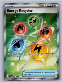 Energy Recycler 108/088 Ultra Rare Perfect Order Pokemon Holo Near Mint - Image 1