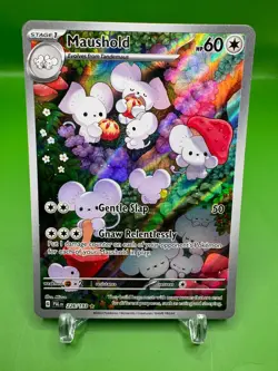Maushold 226/193 Illustration Rare Paldea Evolved Pokemon Holo Near Mint - Image 1