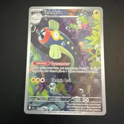 Eelektrik 114/086 Sv: Black Bolt Illustration Rare Holo 2025 Pokemon - Image 1