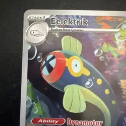 Eelektrik 114/086 Sv: Black Bolt Illustration Rare Holo 2025 Pokemon - Image 2