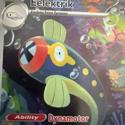 Eelektrik 114/086 Sv: Black Bolt Illustration Rare Holo 2025 Pokemon - Image 3