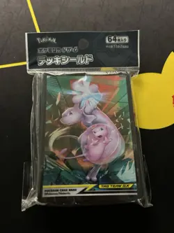 Mewtwo & Mew Tag Team GX 64 Sleeves Japanese Pokemon Center Sealed- US Seller - Image 1