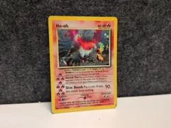 Pokemon TCG Ho-Oh 7/64 Holo Foil Rare Neo Revelation - Image 1