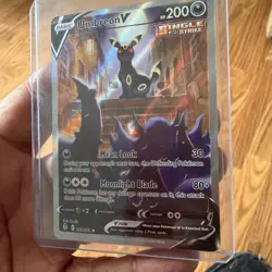 Umbreon V SIR 189/203 Evolving Skies Alt Art Holo Pokemon Ultra Rare - Image 3