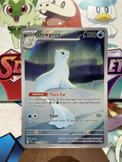 Dewgong 097/094 Illustration Rare - Phantasmal Flames - Pokemon TCG - SHIPS FAST - Image 1