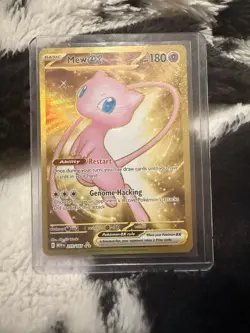 Pokemon Mew ex 205/165 Hyper Rare 151 Pokemon Holo Near Mint - Image 1