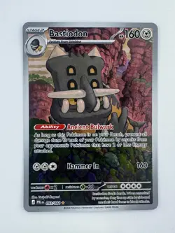 Bastiodon | 093/084 | Pitch Black | Illustration Rare | NM - Image 1