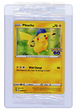 Sealed Pikachu 028/078 Pokemon GO Holo Rare Cello Promo - Image 1