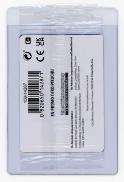 Sealed Pikachu 028/078 Pokemon GO Holo Rare Cello Promo - Image 2