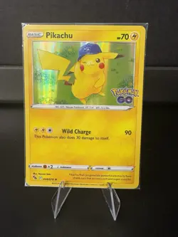 Pokemon TCG Pikachu 028/078 Pokemon GO Promo Holo English 2022 sealed - Image 1