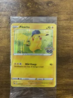 Pikachu 028/078 Pokemon GO Holo sealed - Image 1