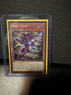 Yu-Gi-oh Black Chaos CORI EN-001 1st Edition Secret Rare Near Mint - Image 4
