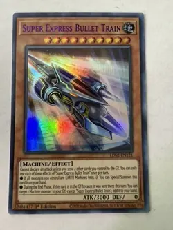 Yugioh - Super Express Bullet Train - Ultra (Purple) - 1st - LDS2-EN121 - NM - Image 1