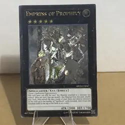 YUGIOH EMPRESS OF PROPHECY ULTIMATE ABYR-EN047 LIGHTLY PLAYED - Image 1