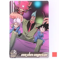 Franky Trunks Dragon Ball × One Piece 40th Wafer Card JACL-07-016 Japan F/S - Image 1
