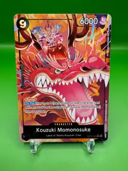 Kouzuki Momonosuke (085) Alternate Art OP16-085 Time of Battle One Piece Foil NM - Image 1