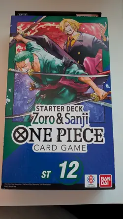 One Piece Starter Deck: Zoro And Sanji - (ST-12) Sealed English - Image 1