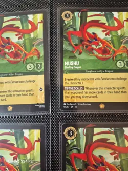 Mushu Stealthy Dragon Legendary (4) Disney Lorcana Attack of the Vine! - Image 2