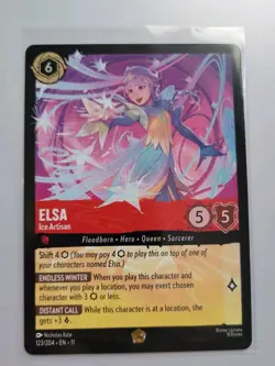 Disney Lorcana - Winterspell: Elsa (123/204) - Legendary - Near Mint - Image 1