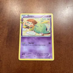 Pokemon TCG Gulpin RC12/32 Generations Radiant Collection Common Card - Image 1
