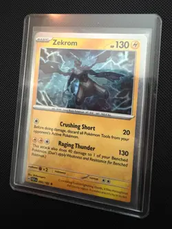 Zekrom - 066/182 - Cosmos Holo - Promo - Paradox Rift - Pokemon Card - NM/M - Image 2