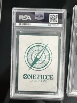 2025 One Piece Op13 En Don!! Card Alt Art (Gold) PSA 9 - Image 2