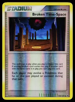 Pokemon Platinum 104/127 Broken Time-Space Reverse Holo - Image 1