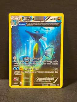 Pokemon KINGDRA 108/160 HOLO XY Primal Clash Playing Card TCG ** L@@K * - Image 1