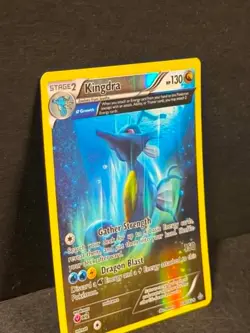 Pokemon KINGDRA 108/160 HOLO XY Primal Clash Playing Card TCG ** L@@K * - Image 2