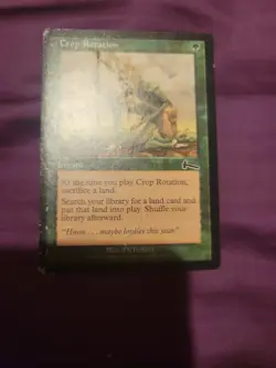 Crop Rotation Urza's Legacy Magic The Gathering Card MTG Vintage Pauper Green - Image 1