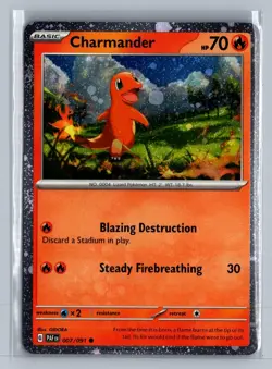 Charmander (Cosmos Holo) 007/091 Miscellaneous Cards & Products Pokemon NM/M - Image 1