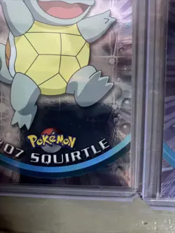 Pokemon Card - Topps Wartortle & squirtle Animation Edition 08 Foil Blue Logo MP - Image 4