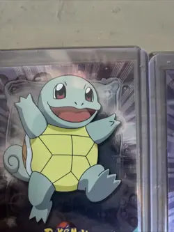 Pokemon Card - Topps Wartortle & squirtle Animation Edition 08 Foil Blue Logo MP - Image 5