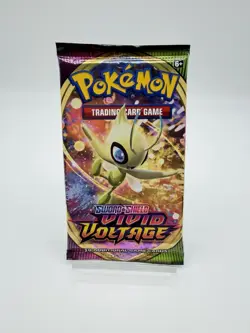 NEW Pokemon TCG Sword and Shield Vivid Voltage Booster Pack 10 Cards - Image 1