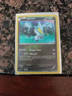 Pokemon TCG Kyurem Dragon Vault 21/20 Secret Rare Holo Card - Image 1