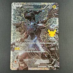 Pokemon TCG Zekrom 114/114 Celebrations Classic Collection Holo Rare Card - Image 1