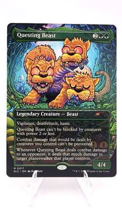 Questing Beast, NON-FOIL - Secret Lair Encyclopedia of Magic A-Z MTG NM Card - Image 1