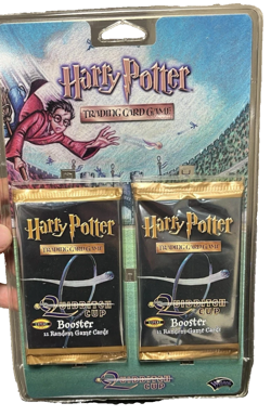 Harry Potter Trading Card Game Quidditch Cup Blister Booster 2 Pack Sealed WOTC - Image 1