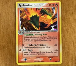 Typhlosion 034, LP Holo Black Star Promo, 2006 Nintendo Promos, Pokemon TCG Card - Image 1