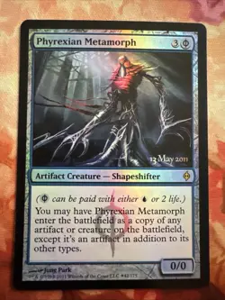 Phyrexian Metamorph -Foil Light Play MTG Promos: Launch Party and Release Event - Image 1