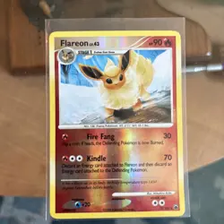 Flareon 19/100 - Majestic Dawn - Rare Reverse Holo Pokemon Card - LP - Image 1