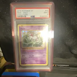 Pokemon TCG Mew Evolutions 53/108 Holo Rare PSA 9 English Card Age Level 6+ - Image 1