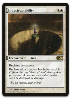 Indestructibility #23 (LP) Magic 2014 M14 Magic MTG - Image 1