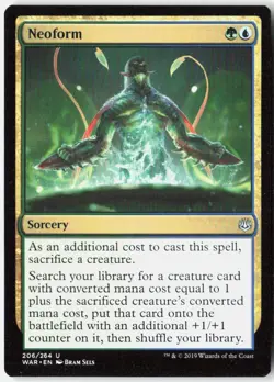 Magic Neoform War of the Spark [WAR - 206] NM Uncommon - Image 1