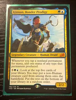Wizards of the Coast Kinnan, Bonder Prodigy IKO Mythic Regular 192 Eng MINT - Image 1
