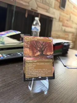 Magic The Gathering Three Tree City Bloomburrow 0339 Rare Legendary Land ENG - Image 1