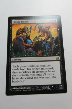 MTG Living Death x1- -Commander 2011-Lightly Played - Image 1