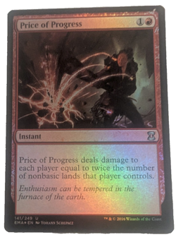 Price of Progress Eternal Masters Foil WOTC 2016 #141 - Image 1