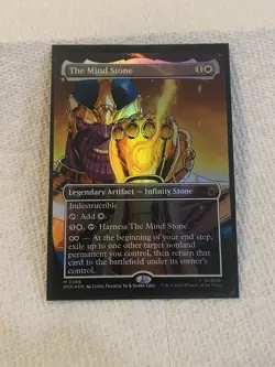 The Mind Stone (Borderless) Marvel Super Heroes Foil - Image 1